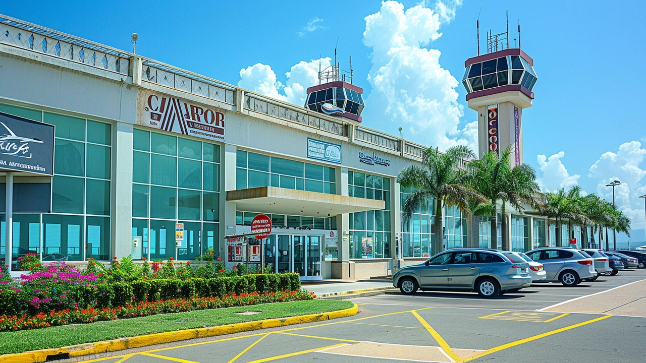 Roubo de Carro-Forte no Aeroporto de Caxias do Sul por Ladrões Fantasiados de Polícia Federal