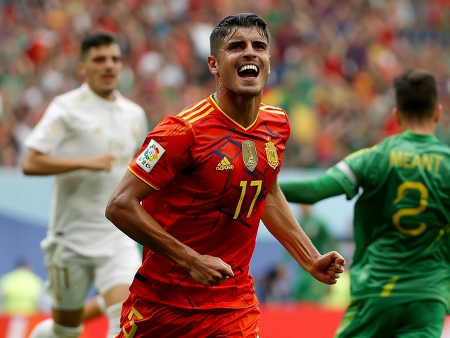 Espanha e Itália se Enfrentam em Emocionante Partida da Eurocopa, Terminando em 1-1 no Grupo B