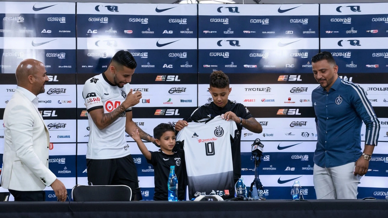 Alex Santana se Emociona em Apresentação no Corinthians e Revela Escolha Inesperada de Camisa