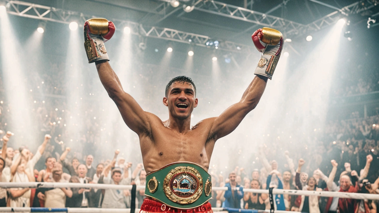 Robson Conceição vence luta acirrada, conquista título mundial e faz história no boxe