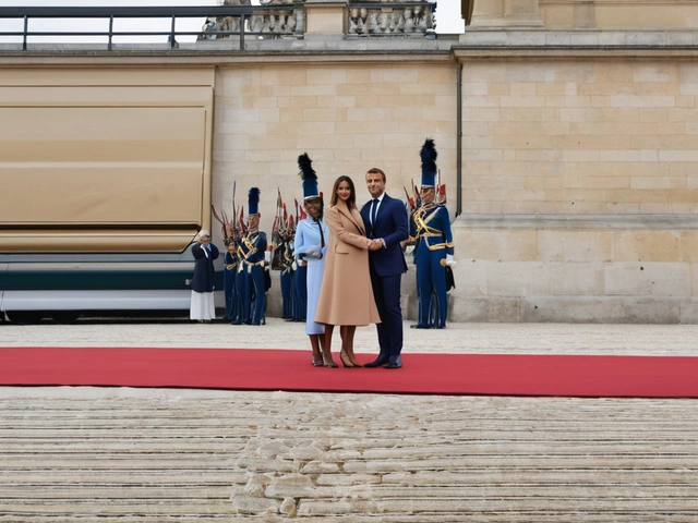 Macron Recebe Janja com Calorosa Boas-Vindas nos Jogos Olímpicos Paris 2024